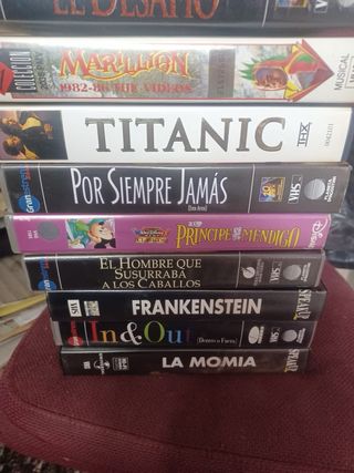 Colección 100 peliculas VHS