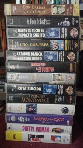 Colección 100 peliculas VHS