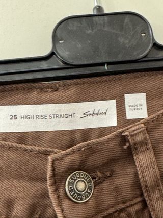 Pantaloni Subdued marroni