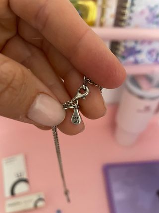 Collar Pandora Corazón Plata