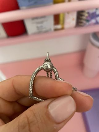 Collar Pandora Corazón Plata