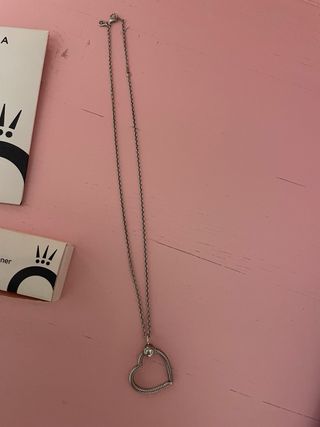 Collar Pandora Corazón Plata
