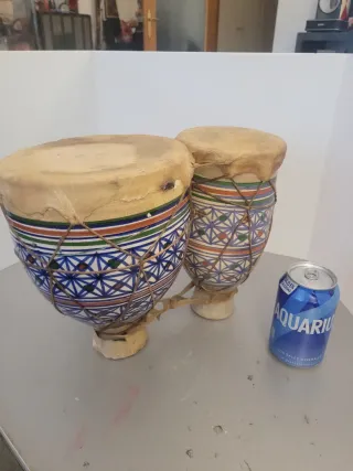 Tambor doble marroquí años 80