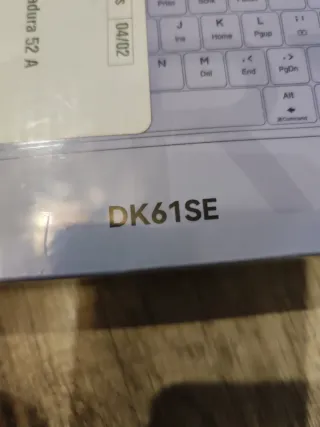 Teclado Mecánico Dierya DK61SE Blanco