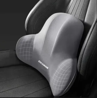 Almohada Lumbar DIKAMAN Negra Soporte S-Memory