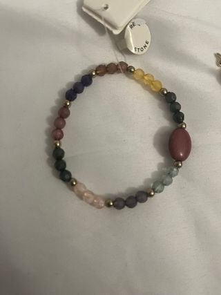 Collar, pendientes y pulsera Parfois multicolor