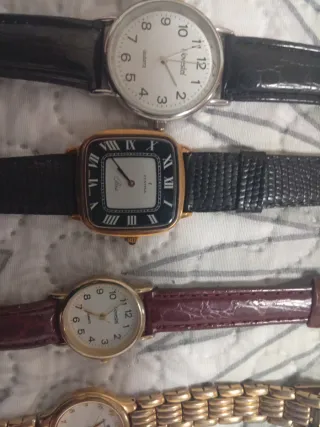 Lote de 8 relojes vintage algo negociable