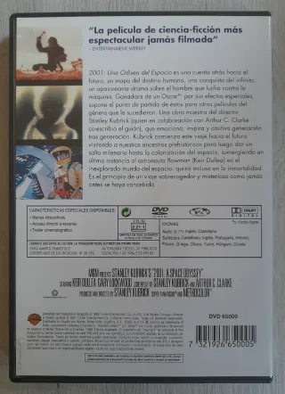 DVD 2001: Una Odisea del Espacio (Español)