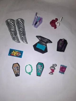 MONSTER HIGH ACCESORIOS UNIDAD