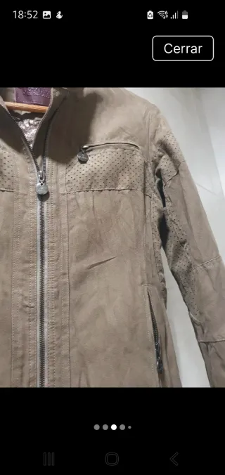 Cazadora Yes Miss marrón