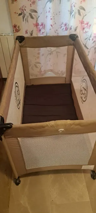 Cuna de viaje para niños 0-15 Kg + Almohada 3D res