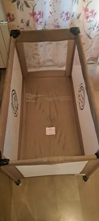 Cuna de viaje para niños 0-15 Kg + Almohada 3D res