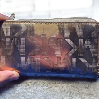 Portafoglio Michael Kors Donna Grigio Argento