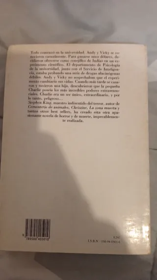 Ojos de fuego. Stephen King