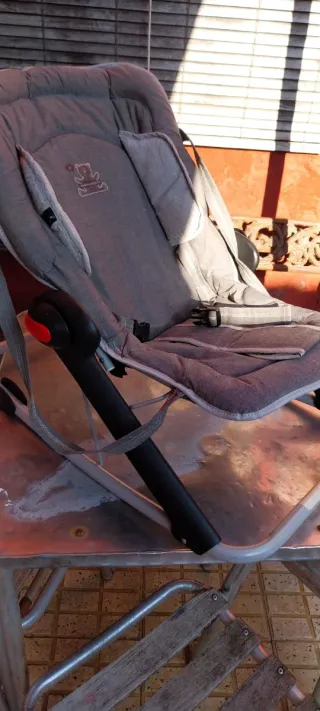 (NEGOCIABLE) Hamaca Bebe Confort Gris