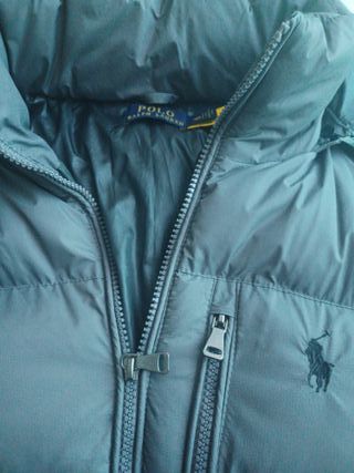 Abrigo Polo Forrado Gris