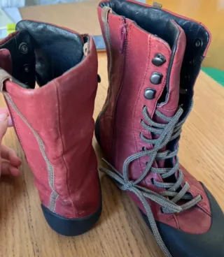 Botas Camper granates cremallera T.36