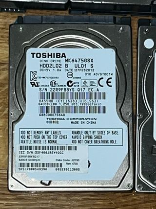 HDD’s 1Tb