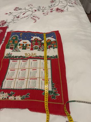 Calendario 1993 e 1996cotone  vintage  set