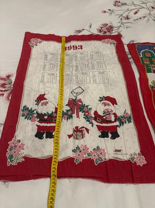 Calendario 1993 e 1996cotone  vintage  set