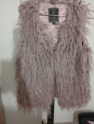 Chaleco pelo mujer Gokha rosa talla L