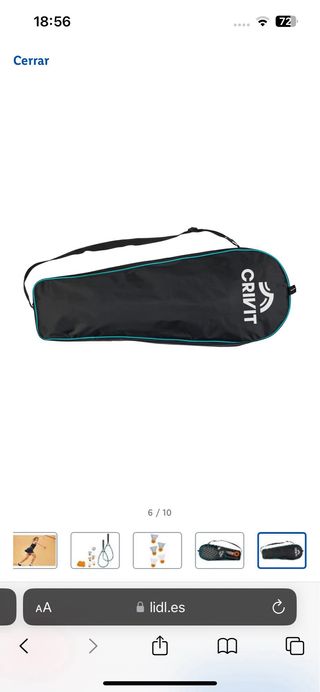 Set crossminton Raquetas Volantes Conos