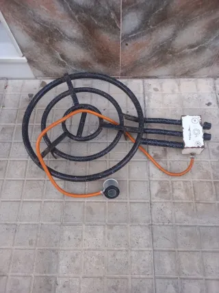 Hornillo de gas con manguera