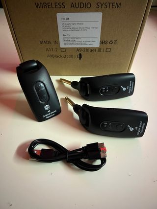 x2 DISPOSITIVO BAJO / GUITARRA WIRELESS A4