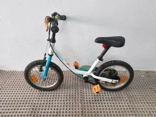 Bicicleta infantil Btwin 14 pulgadas