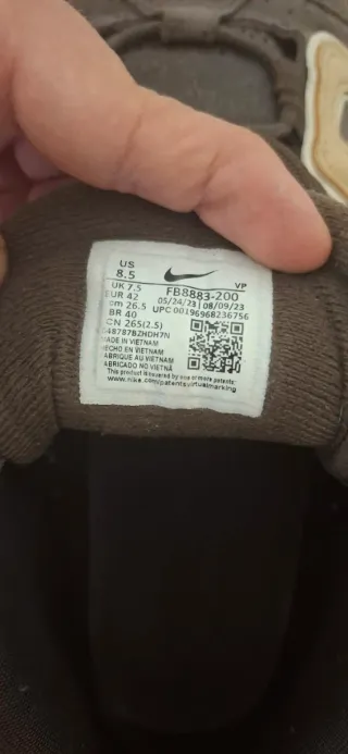 Nike Air More Uptempo '96 Beige/Marrón