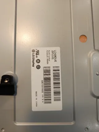 TV LG 42 3D averiada