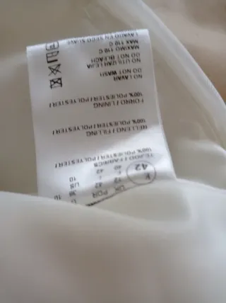 Vestido de Novia Blanco