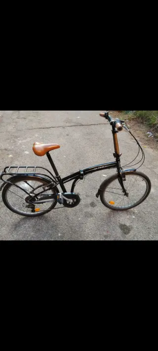 Bicicleta pieghevole Bpro P550 nera