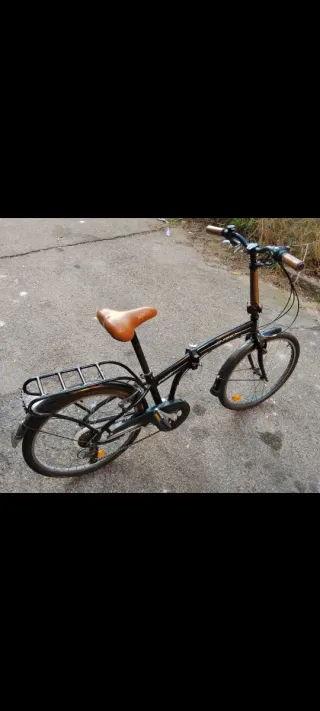 Bicicleta pieghevole Bpro P550 nera