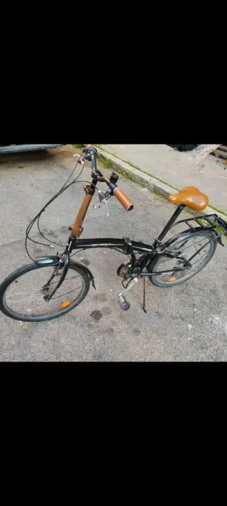 Bicicleta pieghevole Bpro P550 nera