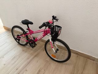 Bicicleta infantil rosa NEON 16