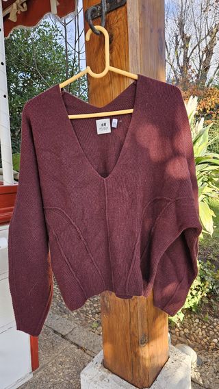 Jersey H&M Studio Talla Única Morado