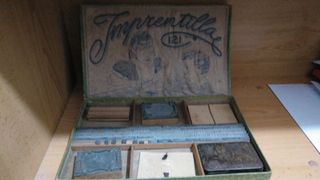 Juguete antiguo. Imprentilla 121