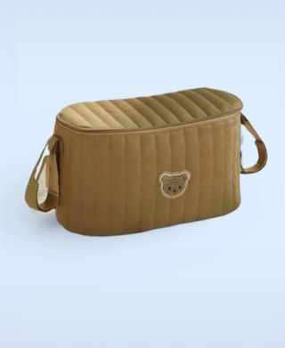 Borsa passeggino imbottita con orsetto