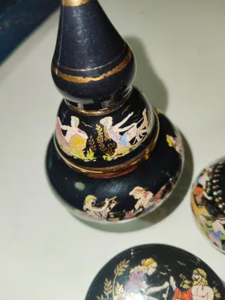 Conjunto Cerámica Griega Negra