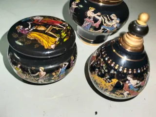 Conjunto Cerámica Griega Negra