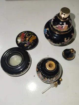 Conjunto Cerámica Griega Negra