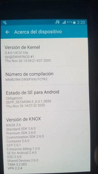 Samsung Galaxy S5 Negro