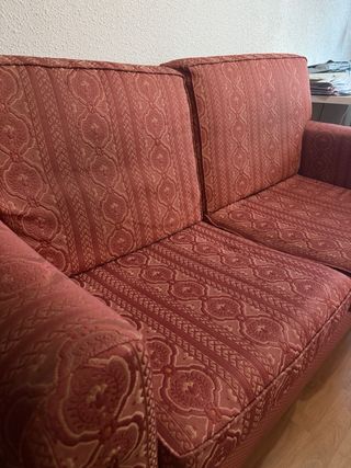 Sofá de 2 plazas tela