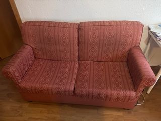 Sofá de 2 plazas tela