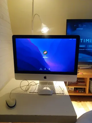 Apple iMac Plata/Blanco