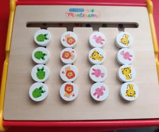 Juego Montessori Formas y Colores