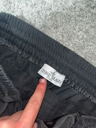 Pantalón Cargo Stone Island Talla S Negro