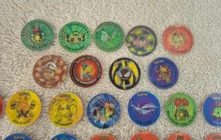 Lote Tazos Holográficos Pokémon