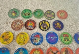 Lote Tazos Holográficos Pokémon